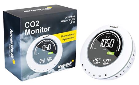 Levenhuk Wezzer PLUS LP90 CO₂ Monitörü