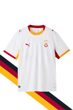 GS FRM 042 785002 GALATASARAY ORJİNAL LİSANSLI PUMA 2026/2027 ALTERNATİF BEYAZ  FORMA 