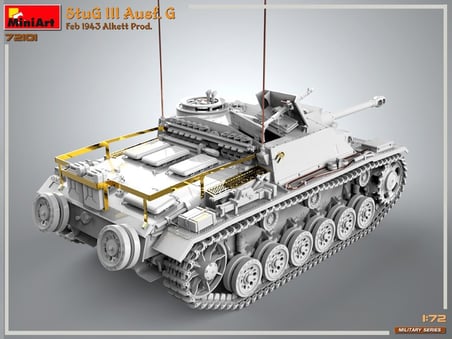 MiniArt 72101 1:72 StuG III Ausf. G Şubat 1943 Üretimi