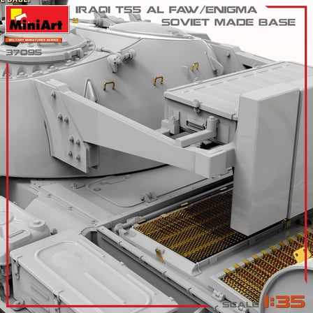 MiniArt 37095 1:35 Iraklı T-55 Al Faw/Enigma. Sovyet Yapımı Kaide