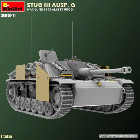 MiniArt 35341 1:35 StuG III Ausf. G Mayıs-Haz. 1943 Alkett Prod.