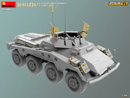 MiniArt 35410 1:35 Sd.Kfz. 234/1 Schwerer Panzerspahwage