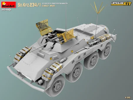 MiniArt 35410 1:35 Sd.Kfz. 234/1 Schwerer Panzerspahwage