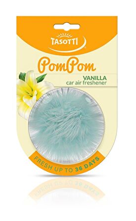 Tasotti Pom Pom (Vanilla) Vanilya Esansli Ayna Alti Asma Koku