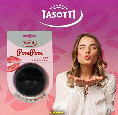 Tasotti Pom Pom (Vanilla) Vanilya Esansli Ayna Alti Asma Koku