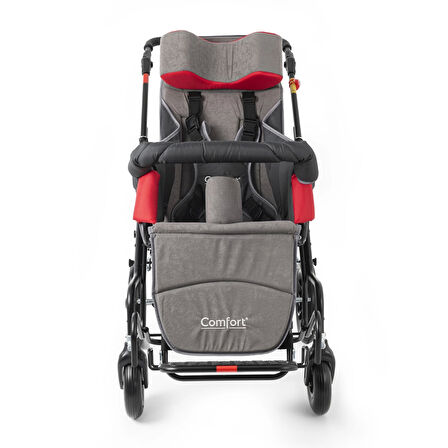 Comfort Plus Size 6+ Engelli Çocuk Puseti | Katlanabilir Alüminyum Gövde, Ergonomik Oturma, 75 kg Taşıma Kapasiteli