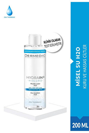 HYDRAIN3 MİSEL SU H2O 200ML