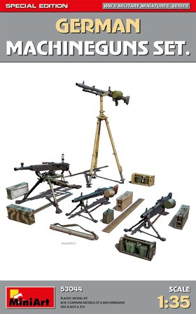 MiniArt 53044 1:35 Alman Makineli Tüfek Seti. Özel Baskı