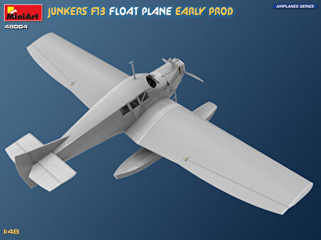 MiniArt 48004 1:48 Junkers F13 Yüzer Uçak. Erken Üretim