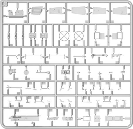 MiniArt 35413 1:35 Sd.Kfz.234/1 Ağır Zırhlı Keşif Aracı (2 cm). Son Model
