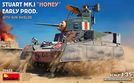 MiniArt 35423 1:35 Stuart Mk.I  "Honey" Tank Maketi