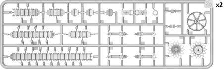 MiniArt 35423 1:35 Stuart Mk.I  "Honey" Tank Maketi