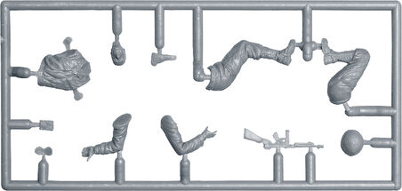 MiniArt 53068 1:35 Dinlenme ve Savaşma. WLA Motosikletleriyle ABD Askerleri Maketi