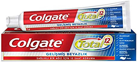 Colgate Total 12 Gelişmiş Beyazlık Diş Macunu 50 ml