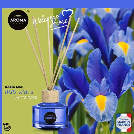 Aroma Home Basic Line Likit Koku Iris With A White Rose 50ml.