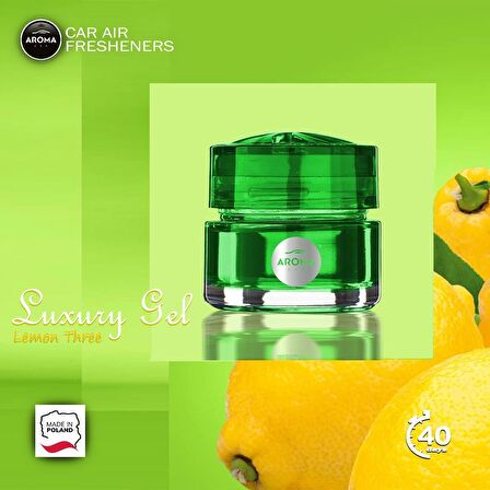 Aroma Jel Kavanoz Koku - Limon Ağacı 50ml.