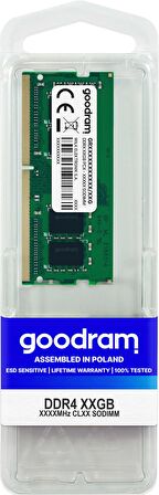 GOODRAM 8GB DDR4 3200MHZ CL22 SODIMM RAM GR3200S464L22S-8G 
