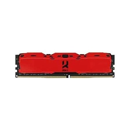 GoodRam 8GB IRDM X 3200MHz CL16 DDR4 Kırmızı Single Kit Ram