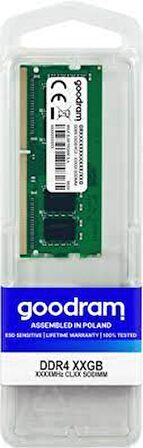 GOODRAM 32GB DDR4 3200MHZ CL22 PC4-25600 GR3200S464L22-32G 1.2V SODIM RAM