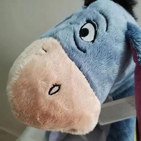 ThreeMB Toys Disney Orijinal Lisanslı Winnie The Pooh Peluş Eeyore - Mavi