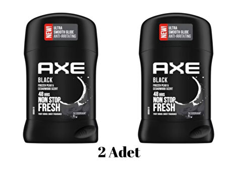 Axe Black Deodorant Stick 50 ml 2 adet