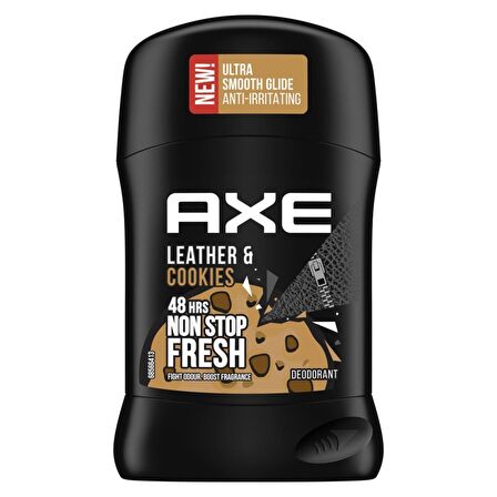 Axe Leather Pudrasız Ter Önleyici Leke Yapmayan Erkek Stick Deodorant 50 ml