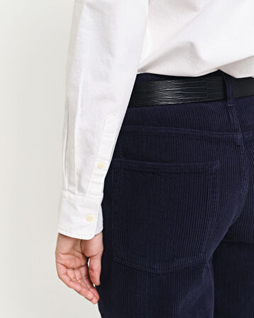 GANT Kadın Beyaz Regular Fit Düğmeli Yaka Oxford Gömlek