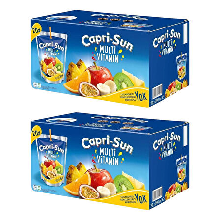 Capri - Sun Multi Vitamin 200 ml x 40 Adet