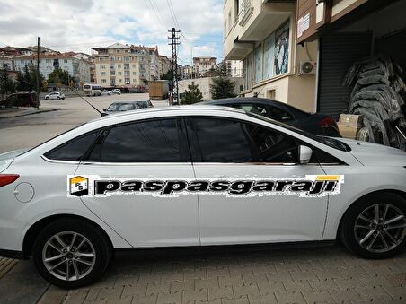 S-Dizayn Ford Focus 3 SD Krom Cam Çıtası 8 Prç 2011-2018