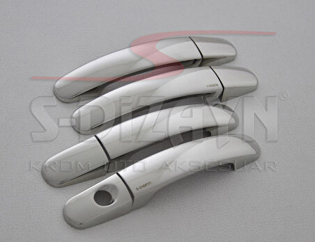 S-Dizayn Ford Focus 3 Krom Kapı Kolu 4 Kapı 2011-2018