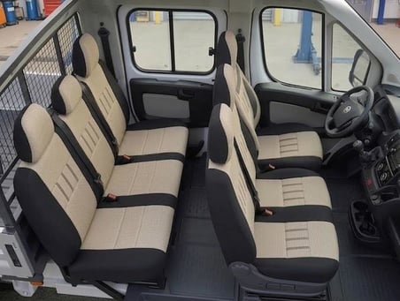 Ford Transit 350 M Çift Kabin Kamyonet  5+1 Koltuk Kılıfı