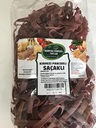 Manyas Kırmızı Pancarlı Saçaklı 400Gr