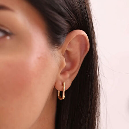 Nisera Orbit Altın Küpe