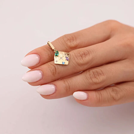 Nisera Jue Minimal Altın Charm