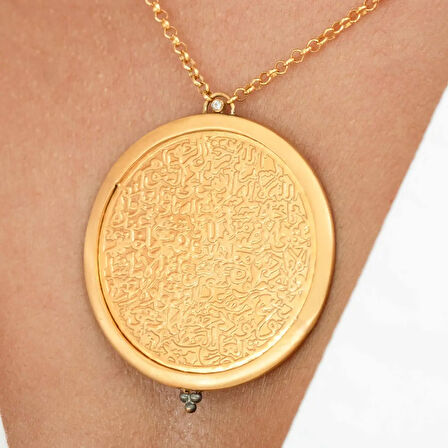 Madalyon Altın Kolye
