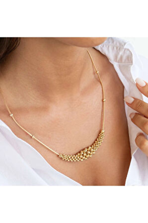 Dorika Altın İtalyan Kolye