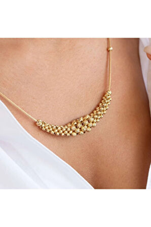 Dorika Altın İtalyan Kolye