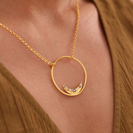 Nisera  Pandora Altın Kolye