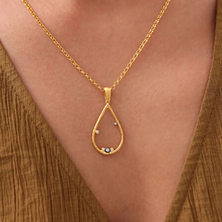 Nisera Duo Altın Kolye