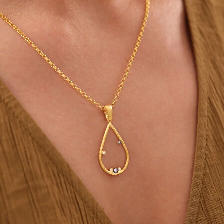 Nisera Duo Altın Kolye