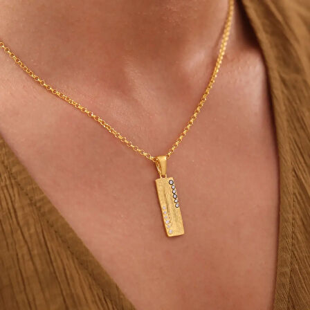 Nisera Ant Antik Altın Kolye