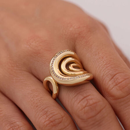 Nisera Armonia Altın Yüzük