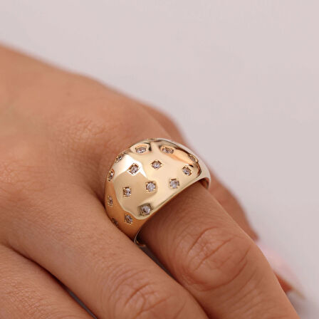 Nisera Siena Altın Yüzük