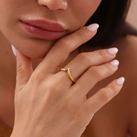 Nisera Gaia Altın Yüzük