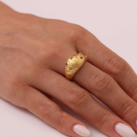 Nisera Medusas Altın Yüzük