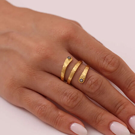 Nisera Bastet Altın Yüzük