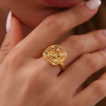 Nisera Hypnos Altın Yüzük