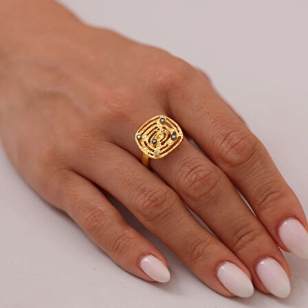 Nisera Hypnos Altın Yüzük