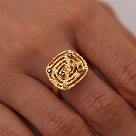 Nisera Hypnos Altın Yüzük