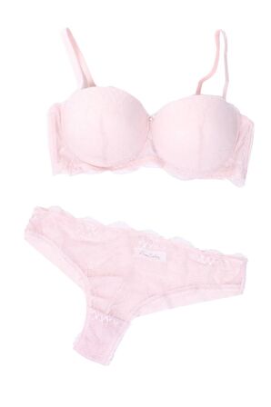 Pierre Cardin Kadın Pisa Cup Push Up Straplez Sütyen Takım